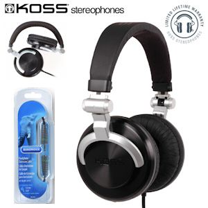 iBood - Koss ProDJ100 professionele high-fidelity hoofdtelefoon met Bandridge® 3 meter verlengkabel