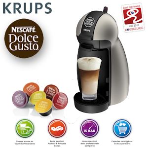 iBood - Krups NESCAFÉ Dolce Gusto Piccolo – Eenvoudig meer dan 20 warme en koude koffievariaties!