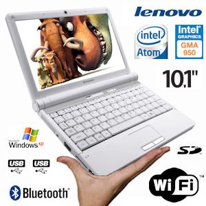 iBood - Lenovo IdeaPad S10e 10.1 inch Design Notebook 1GB DDR2 met 160GB harde schijf