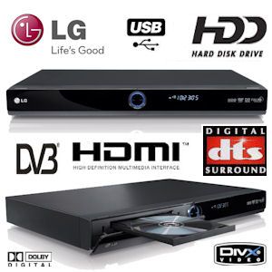 iBood - LG Digital TV DVD Recorder met 160 GB Hard Disc en DVB-T Tuner
