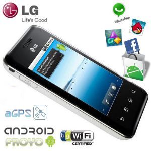 iBood - LG Optimus Chic E720 – Smartphone met capacitive Multi-touchscreen, GPS, Android v2.2 Froyo en 2GB