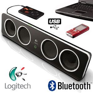 iBood - Logitech Pure-Fi Mobile Draadloze Muziekspeaker en Speakerphone met Bluetooth