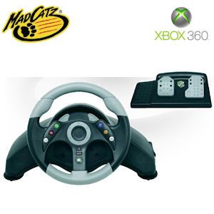 iBood - Madcatz MC2 Microcon Wheel - race op je Xbox360 met gevoel dankzij analoge pedalen!