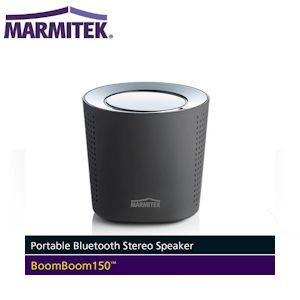 iBood - Marmitek Boom Boom 150 zwart - draagbare bluetooth speaker