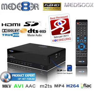 iBood - Mede8er Full HD Networked Media Tank met 5 Jaar Garantie