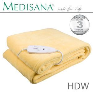 iBood - Medisana Fleece Knuffelwarmtedeken – Comfortabele Elektrische Deken groot genoeg voor met z'n tweeën!