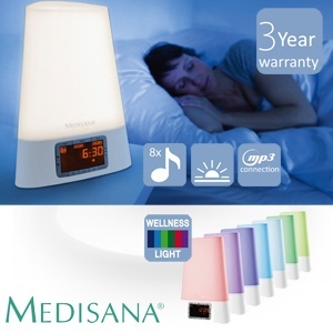 iBood - Medisana Sunrise alarm klok met Wellnesslicht opties en MP3 connectie