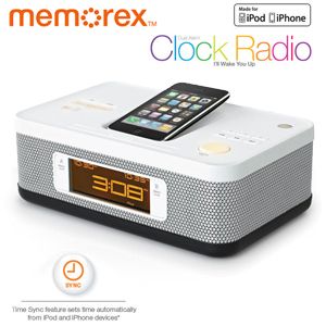 iBood - Memorex Dual Alarm Clock Radio - een alarm klok voor twee personen!