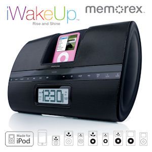 iBood - Memorex iWakeUp Wekkerradio voor MP3 -en mediaspelers