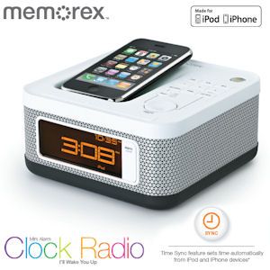 iBood - Memorex Mini Alarm Clock Radio - voor een levendig begin van de dag!