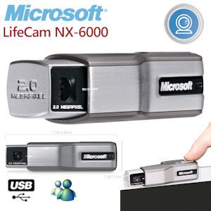 iBood - Microsoft LifeCam met 2.0 Megapixel Video, 7.0 Megapixel Foto en Groothoeklens