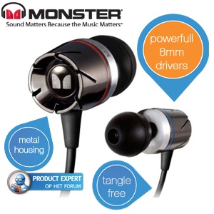 iBood - Monster Turbine™ High Performance In-Ear Speakers™
