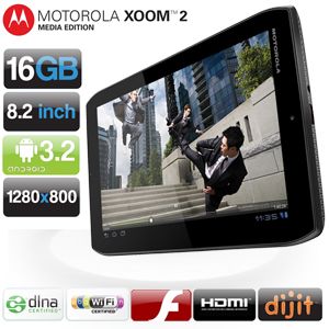iBood - Motorola 8,2 inch Android 3.2 tablet - Xoom 2 Media Edition