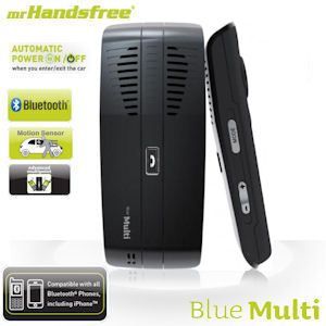 iBood - Mr.Handsfree Blue Multi Bluetooth® Carkitvoor met bewegingssensor en automatische aan/uit!