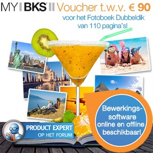 iBood - MyBKS Voucher voor jouw exclusieve fotoalbum Dubbeldik ter waarde van €90