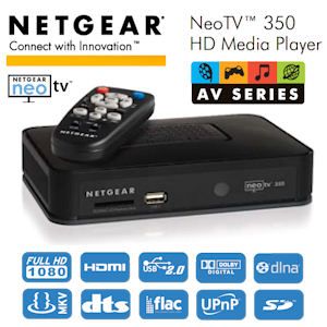 iBood - Netgear Neo TV 350 Full HD Mediaplayer - Eenvoudig je films, foto's en muziek op je TV afspelen!