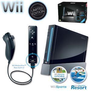 iBood - Nintendo Wii Sports Resort Pack met Wii Motion Plus en Nunchuk (zwart)