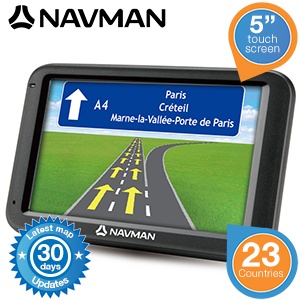 iBood - Nooit meer verdwalen met een NAVMAN F610 West-Europa navigatiesysteem