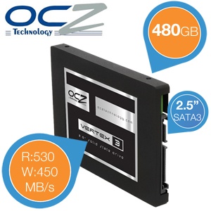 iBood - OCZ Vertex 3 2.5 inch SATA3 Solid State Drive met 480GB (recertified as new)
