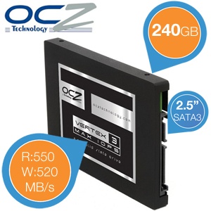 iBood - OCZ Vertex 3 MAX IOPS Solid State Drive met 240 GB capaciteit (recertified as new)
