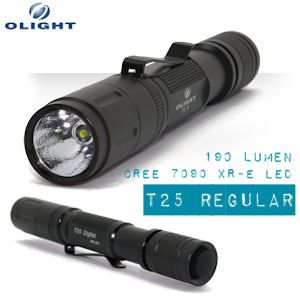 iBood - Olight T25 Zaklamp (190 Lumen - Cree 7090 XR-E LED)