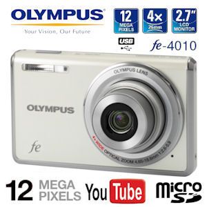 iBood - Olympus 12 Megapixel Fotocamera met Groothoeklens en 4x Optische Zoom