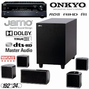 iBood - Onkyo HT-R538 5.1 Home Theatre Receiver met Jamo A 102 HCS 5.1 Speakerset
