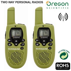 iBood - Oregon Scientific Walkie Talkie Set TP393 met babyfoon en FM Radio