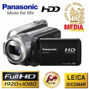 iBood - Panasonic HDC-HS9 60GB HDD Full-HD Camcorder