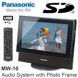 iBood - Panasonic MW-10 Audio System met Digitale Fotolijst en Afstandsbediening