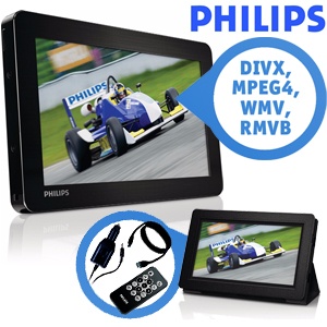 iBood - Philips 7 inch draagbare videospeler