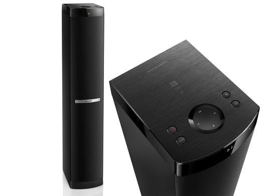 iBood - Philips Bluetooth aptX Audio Tower - 2.1 m. NFC