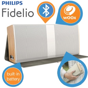 iBood - Philips Fidelio P9 Portable Bluetooth Speaker
