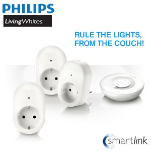 iBood - Philips Living Whites – Starterpack met extra plug: heers over het licht, vanaf de bank!