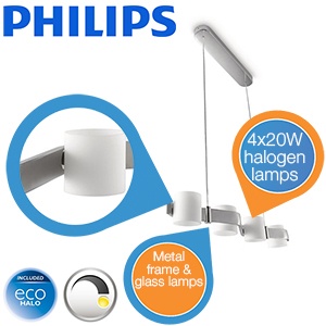 iBood - Philips myLiving moderne hanglamp
