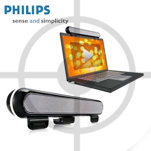 iBood - Philips notebook Soundbar SPA5210B - luister overal naar je muziek van je laptop