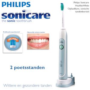 iBood - Philips Sonicare Healthy White Elektrische Tandenborstel met ProResults Opzetborstel