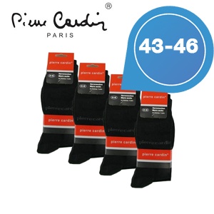 iBood - Pierre cardin business-sokken – 15 paar zwarte sokken maat 43-46