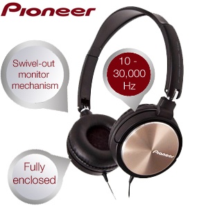 iBood - Pioneer SE-MJ531 volledig gesloten dynamische hoofdtelefoon