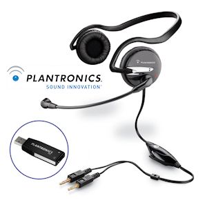 iBood - Plantronics Audio 645 USB Behind-the-Head Stereo Headset
