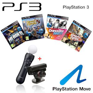 iBood - Playstation Move Bundel met 4 games