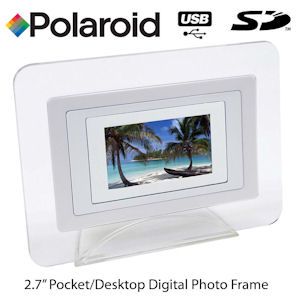 iBood - Polaroid TFT/LED Portable Fotoframe met ingebouwde batterij en Slideshow functie