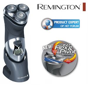 iBood - Remington Oplaadbaar Scheerapparaat met Flex&Pivot Technologie en Titanium Coating