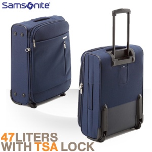 iBood - Samsonite S-Cape Upright 55 Expandable compacte bagage trolley