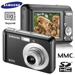 iBood - Samsung 10.2 MP Digitale Camera met 3x Optische Zoom en Movie Mode