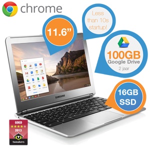 iBood - Samsung 11.6 inch ARM Series 3 Chromebook (recertified as new)