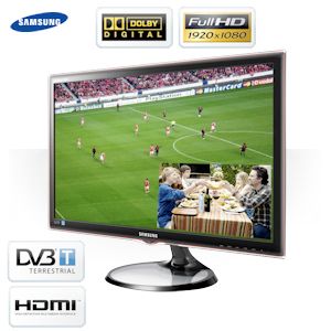 iBood - Samsung 27 inch Full-HDTV monitor with SRS TheaterSound and built-in DTV Tuner