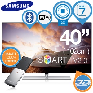 iBood - Samsung 40 inch ‘Smart TV 2.0’: deze 3D LED-TV denkt en groeit met je mee!