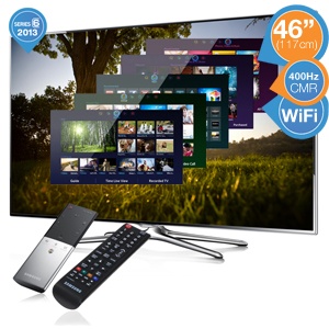 iBood - Samsung 46 inch (117cm) Full HD 3D LED Smart TV met 400Hz beeldverversing en Smart Touch Remote met spraakbesturing