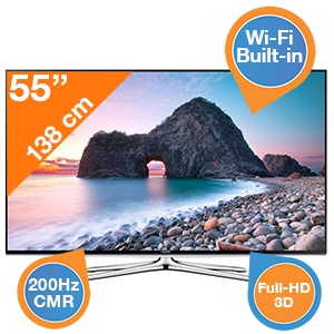 iBood - Samsung 55" 3D Smart TV met Full HD beeldkwaliteit